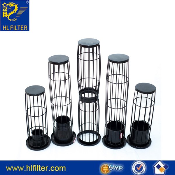 Dust collector filter bag cages