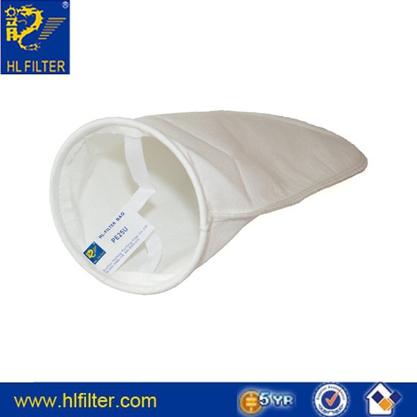 Polyester liquid filter bags